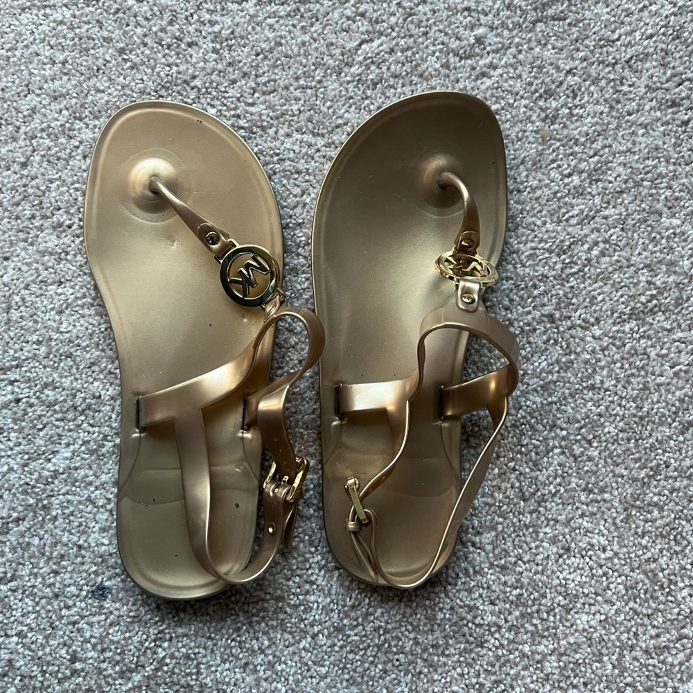 Michael Kors Women Sandals in Gold